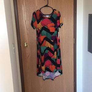 Lularoe Carly dress. Never worn.